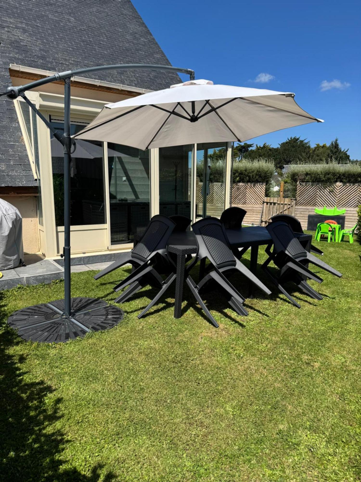 Perle Beach, Petite Maison Situee En Bord De Plage, Piscine. Guidel Eksteriør bilde
